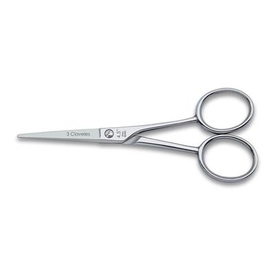 BIGOTE RECTA TIJERA INOX 4.5" D 3C
